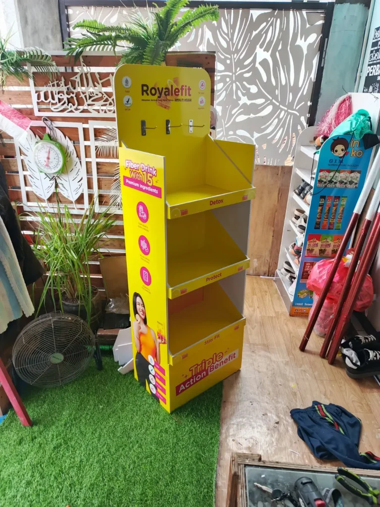 Rak Display produk kesehatan